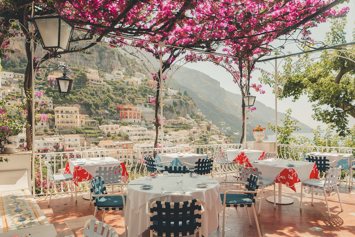 Terrace in Positano